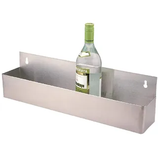 Olympia Speed Rail für die Bar 560 mm, Edelstahl, Größe: 90(H) x 560(W) x 100(D) mm, Speed Rail Cocktail-Flaschenhalter, einfache Entnahme zur Reinigung, professionelles Barzubehör, F987