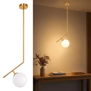 ZMH Opal 1-flg. 30 cm kugelförmig / Gold
