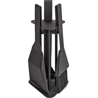 ADURO Kaminbesteck Proline 3 Metall 3-teilig Schwarz