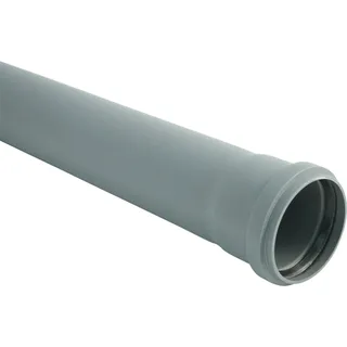 Marley HT-Rohr mit Steckmuffe DN 110 Grau 2000 mm