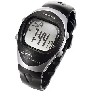 Europa Technology Sprechender Chronometer-Armbanduhr 4 Wecker Digital