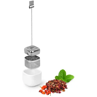 TOPANBIETER 999 Teeei CUTEA für losen Tee Teesieb Teefilter Teekugel Edelstahl kann für Teekanne, Teetasse Gewürzkugel Gewürzsieb