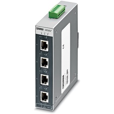 PHOENIX CONTACT FL SWITCH SFNT 5GT Ethernet-Switch für großen Temperaturbereich, 5 TP-RJ45-Anschlüsse, automatische Erkennung der Datenübertragungsrate von 10/100/1000 MBit/s (RJ45)