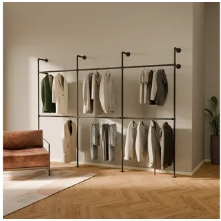 PAMO Garderobenständer KIM DOUBLE Schwarz