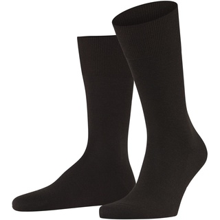 Falke Herren Socken Airport - Freizeit- und Business-Socken, Uni, Vorteilspack Braun 45-46