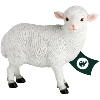 VERDOBA - Schaf Deko Figur - Naturgetreue Deko Garten Figuren groß - Wetterfestes Deko Schaf für deinen Garten - Handbemalte Gartenfiguren für außen