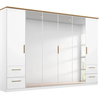 Rauch Drehtürenschrank Carlsson 270 x 210 x 58 cm Weiß
