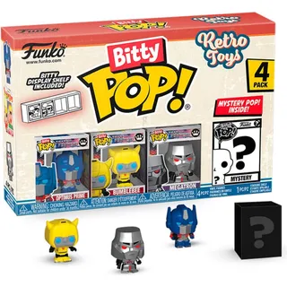 Retro Toys - Optimus Prime Bumblebee Megatron Bitty Pop! Funko