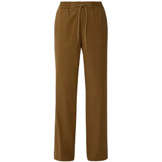 s.Oliver Damen Lang, Hose lang Loose Fit, Grün, 46 EU