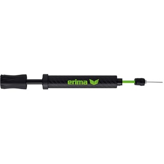 Erima Ballpumpe Luftpumpe 8 Inch, Schwarz/Green Gecko