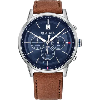 Herren Armbanduhr Tommy Hilfiger Kyle 1791629 - Elegantes Design und präzise Zeitmessung für den modernen Mann. - Blau