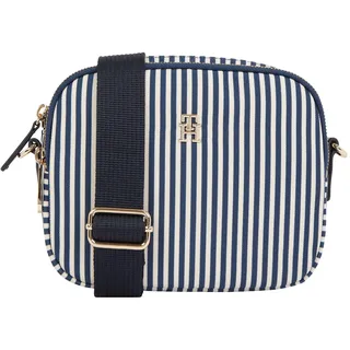 Tommy Hilfiger Poppy Summer Camera Bag Umhängetasche Kunstleder Blue/White