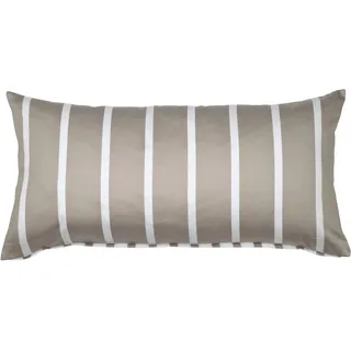 JANINE Kissenbezug modernclassic 39028-28 40 x 80 cm Braun