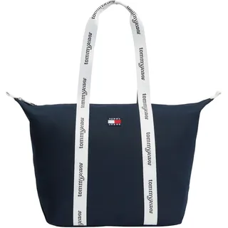 Tommy Jeans Damen Tjw ESS Daily Tote Aw0aw18461 Tragetasche, Blue (Dark Night Navy)