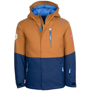 TROLLKIDS Hallingdal Jacke - Bronze / Navy - 92 cm