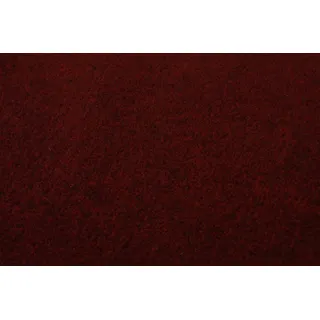 Rasenteppich Kunstrasen Premium dunkelrot rot Velours Weich Meterware, verschiedene Größen, mit Drainage-Noppen, wasserdurchlässig (200x600 cm)