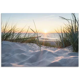 ARTland »Ostseestrand« Strand 1 Stk. tlg. als Alubild, Outdoorbild, Leinwandbild, Poster, Wandaufkleber,