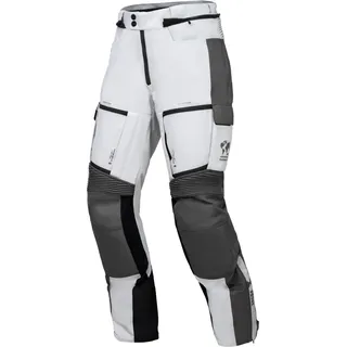 IXS Montevideo-ST 3.0, Textilhose wasserdicht - Hellgrau/Dunkelgrau/Schwarz - M