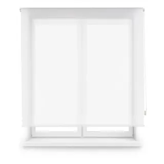 INTERBLIND | Premium-Stoffrollo, Größe 120 x 250 cm, Breite durch hohe Blendenreduzierung und effektiver Sonnenschutz, Stoffgröße 117 x 245 cm