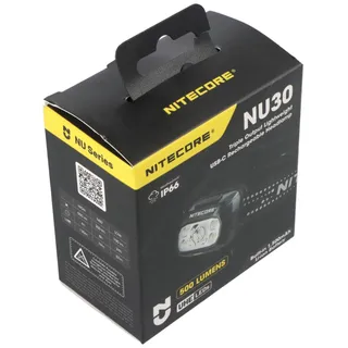 Nitecore NU30 - schwarz, 500 Lumen