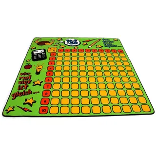 Primaflor Primaflor-Ideen in Textil Kinderteppich »KLEINES 1 x 1« rechteckig 5 mm Höhe Spiel- und Lernteppich, 1x1 lernen, Kinderzimmer