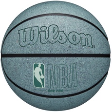 Wilson Basketball NBA DRV Pro Eco, Gen Green, Outdoor, Tackskin Cover mit recyceltem Gummi, Größe: 6, Mint