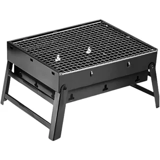 IMEX tragbarer mini BBQ Gill 44x29x23cm kompakt 1,5 kg