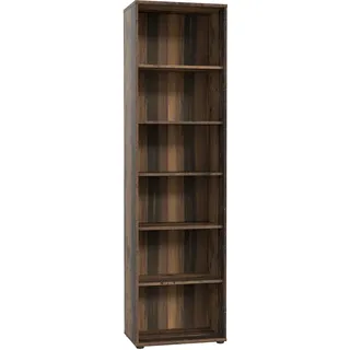 Forte Tempra Bücherregal 54 x 34,8 x 197,5 cm Braun