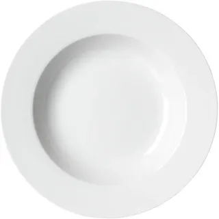 Geschirr Bianco Suppenteller tief 22 cm weiß