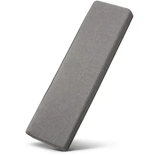 Beautissu Auflage 120 x 50 x 5 cm hellgrau 2 St.