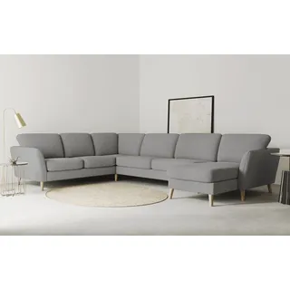 OTTO home Wohnlandschaft Polyester 2-Sitzer Grau