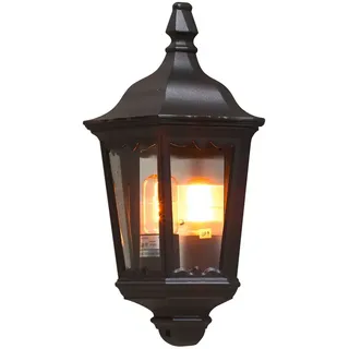 Konstsmide Außenwandleuchte Aluminium 25x16x44,5 cm 1xE27/100W schwarz