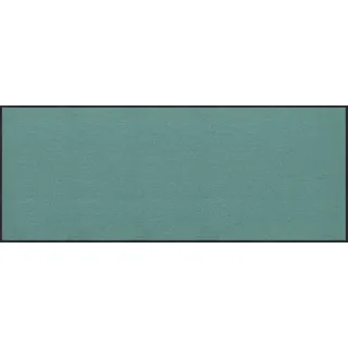 Erwin Müller Fußmatte Mainz, Schmutzfangmatte, Sauberlaufmatte uni jade Größe 30x100 cm - rutschfest, pflegeleicht, für Fußbodenheizung geeignet (weitere Farben, Größen)