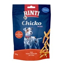 80g Pui și brânză Chicko Mini RINTI Snackuri câini