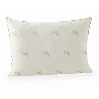 Yatas Kopfpolster , Weiß , Textil , Blätter , Füllung: Polyester , 40x80x20 cm , Hohenstein, Oeko-Tex® Standard 100, Made in Turkey , feuchtigkeitsregulierend, weich und anschmiegsam, formstabil, für alle Schlafpositionen geeignet, atmungsaktiv , Heimtextilien, Kopfpolster & Bettdecken, Kopfkissen, Kopfpolster