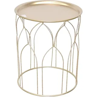 Hofmann Living And More HOFMANN LIVING AND MORE, Beistelltisch, goldfarben