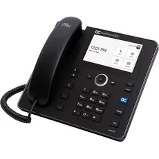 Audiocodes Tischtelefon C455HD Microsoft Teams Schwarz, Wi-Fi, WLAN, Telefon, Schwarz