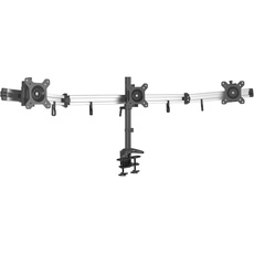 HFTEK 3-Fach-Monitorarm - Tischhalterung für Bildschirme von 15 – 27 Zoll mit VESA 75/100 (MP230C-L)