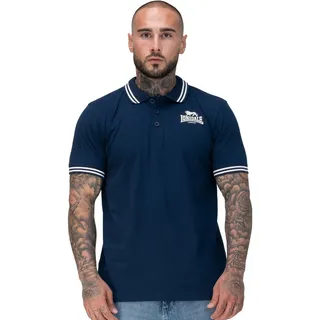 Lonsdale Rhodes Kurzarm-poloshirt Blau M Herren Blau M - Blau