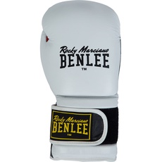 Bild BENLEE Boxhandschuhe aus Leder Sugar Deluxe White 18 oz
