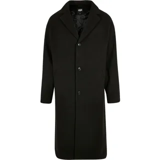 URBAN CLASSICS Herren Long Coat Black, L