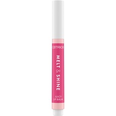 Bild Melt & Shine Juicy Lip Balm, Nr. 060, Pink, feuchtigkeitsspendend, vergrößernd, glänzend, strahlend frisch, vegan, ölfrei, ohne Parabene, Nanopartikel frei, 1er Pack (1.3g)