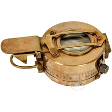 Vintage Kompass Militär Navi Marine Messing Geräte Pocket Nautic Navigations-Instrument
