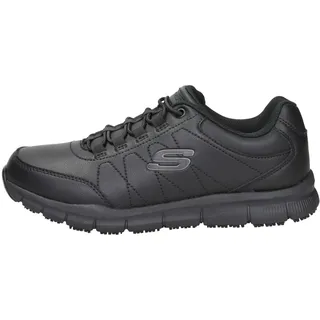 SKECHERS Herren Nampa OsilMedical Serviceschuh, Schwarz Synthetik, 41 EU