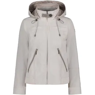 Sommerjacke GIL BRET "Sommerjacke mit abnehmbarer Kapuze", Damen, Gr. 38, beige (wind chime), Obermaterial: 100% Polyester PES., Jacken Sommerjacke
