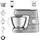 Chef KVC85.124SI Silber