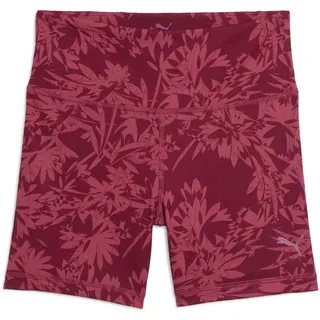 Puma TAD Essential HW 5" AOP Damen Shorts, rot - XL