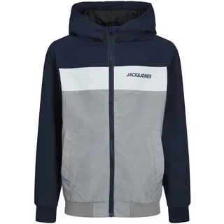 JACK & JONES Children ́s Jjerush Blocking Jacke bleu marine 12 Jahre