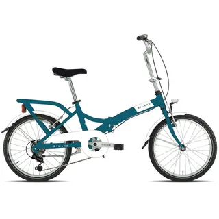 Faltbares Fahrrad Falt 20,2 Aluminium 20 6G Blau B02000007 MYLAND Stadt