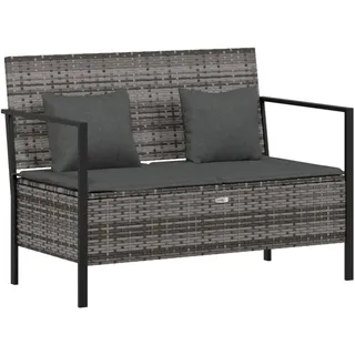 vidaXL Gartenbank 100 x 59 x 83 cm Grau